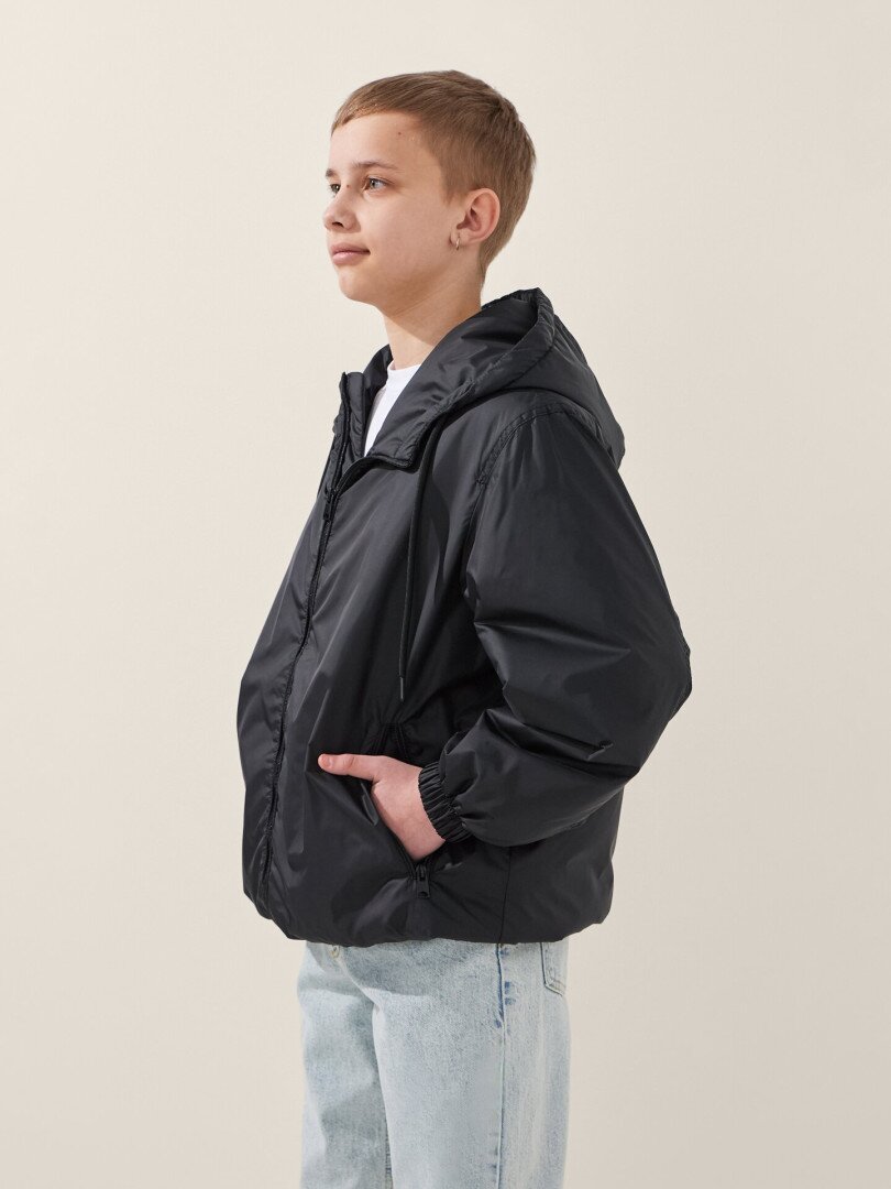 Куртка для хлопчика LAWA BBC02345 146 см Чорний shop (2000999551314)  Фото №3