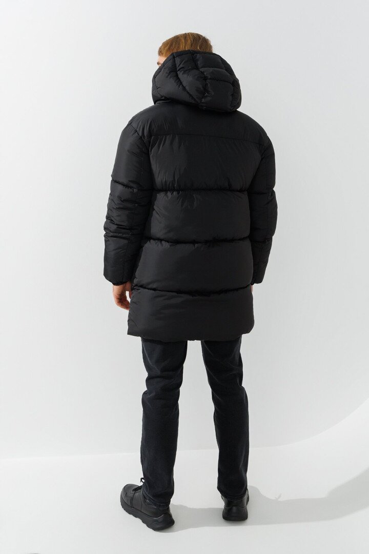 Куртка однотонна чоловіча LAWA MBC02346 M Чорний shop (2000990882950)  Фото №3
