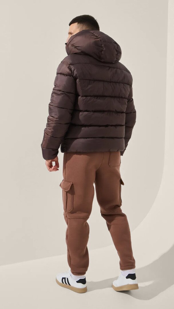 Куртка однотонна чоловіча LAWA MBC02384 L Шоколадний shop (2888000022127)  Фото №3