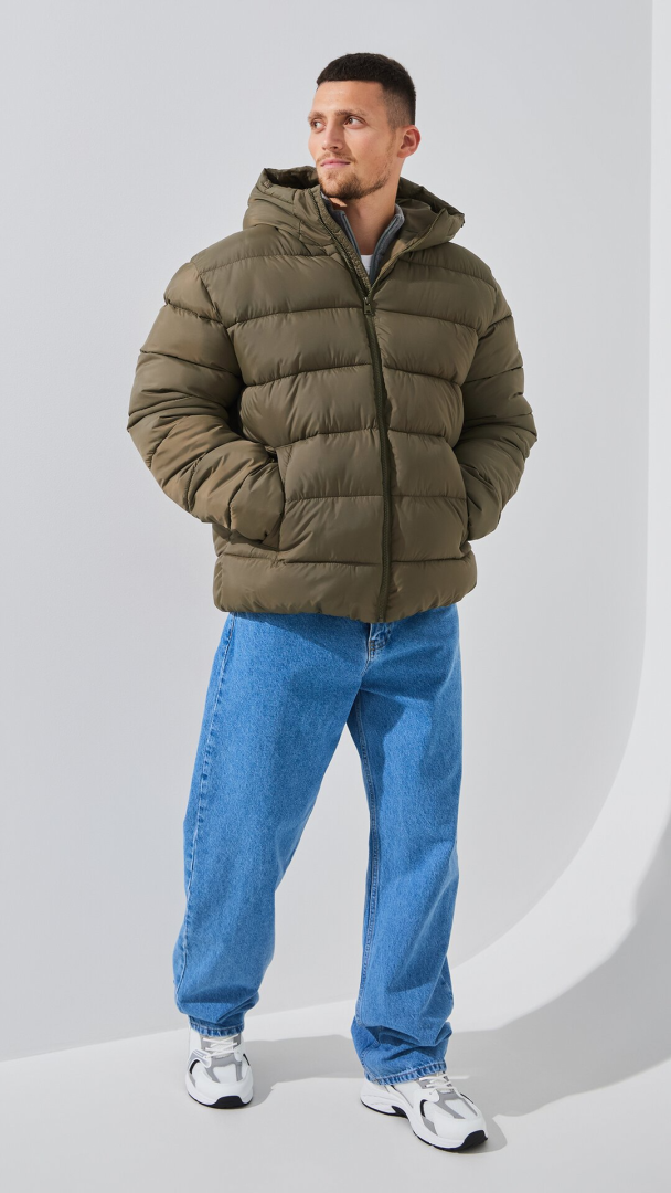 Куртка однотонна чоловіча LAWA MBC02384 S Хакі shop (2888000022165)  Фото №0