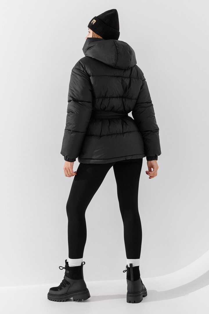 Куртка однотонна жіноча LAWA WBC02420 S Чорний shop (2000990830197)  Фото №4