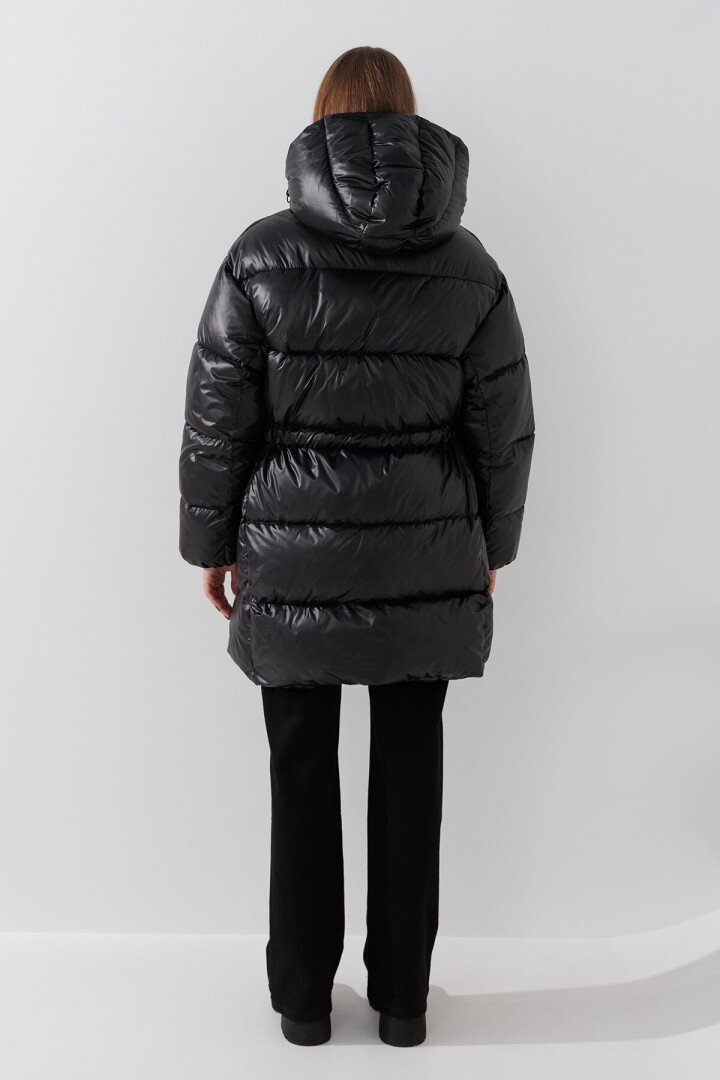 Куртка однотонна жіноча LAWA WBC02421 L Чорний shop (2000990913241)  Фото №3