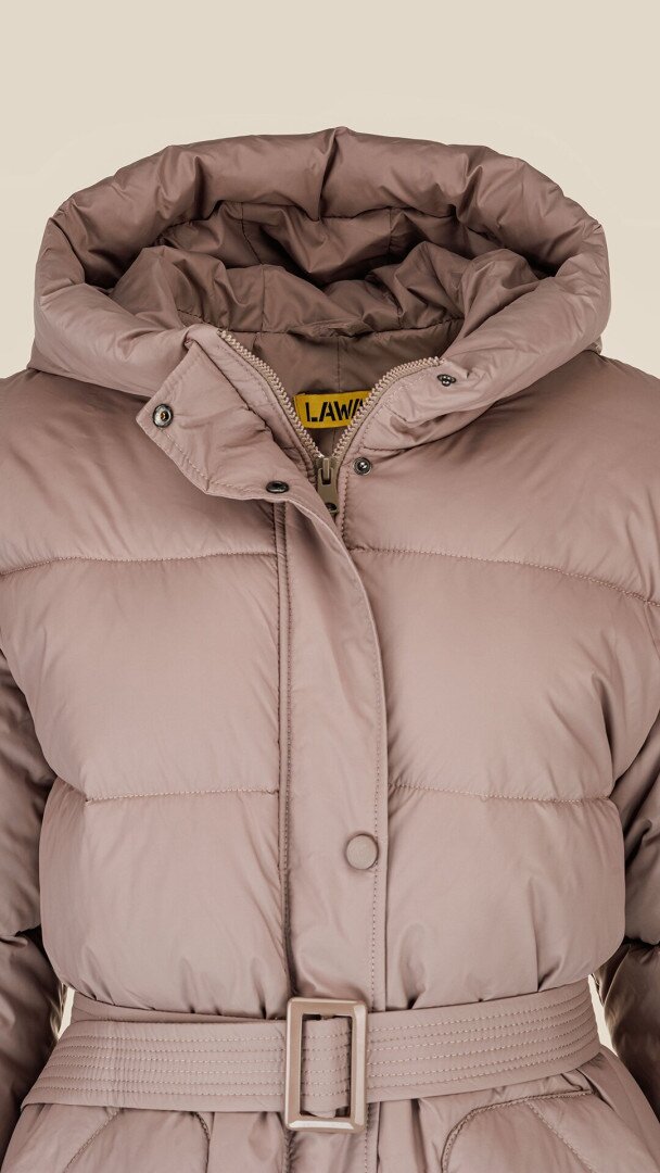 Куртка однотонна жіноча LAWA WBC02420 M Бежевий shop (2888000014344)  Фото №0