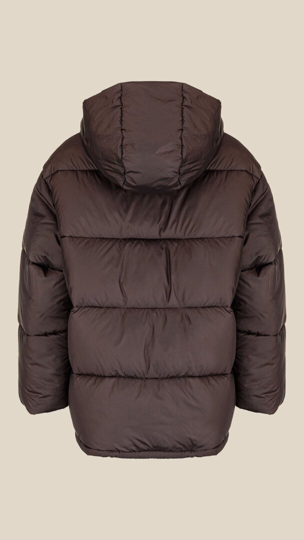 Куртка однотонна жіноча LAWA WBC02422 XL/2XL Коричневий  Фото №3