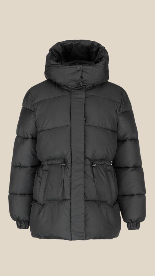 Куртка однотонна жіноча LAWA WBC02480 2XL Чорний shop (2888000016058)