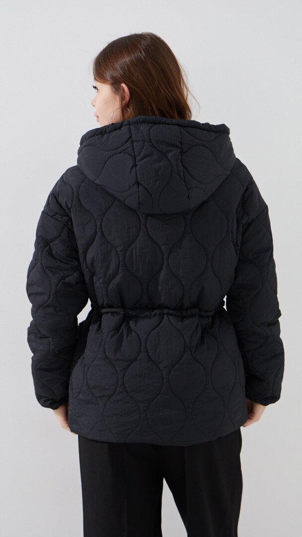 Куртка однотонна жіноча LAWA WBC02487 S Чорний shop (2000999466670)  Фото №3