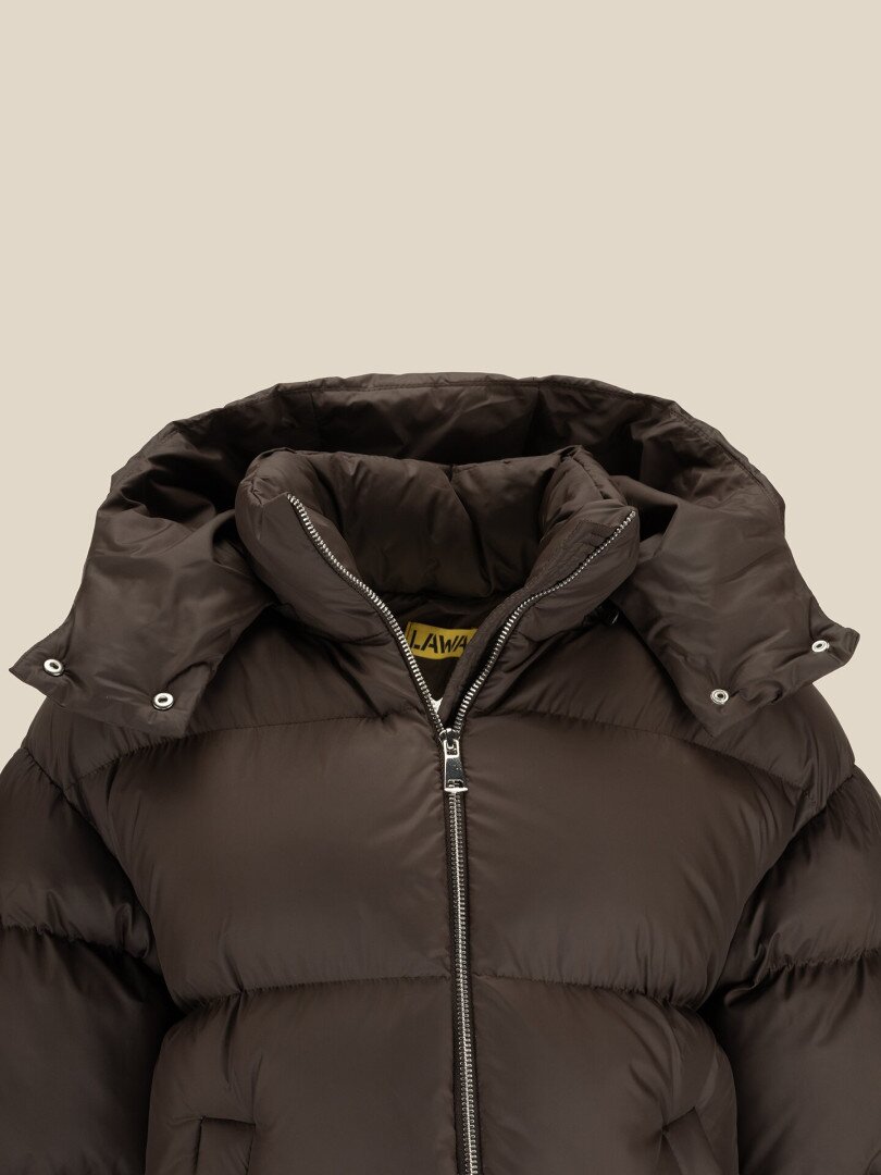 Куртка однотонна жіноча LAWA WBC02529 XS Мокко shop (2000999653391)  Фото №0