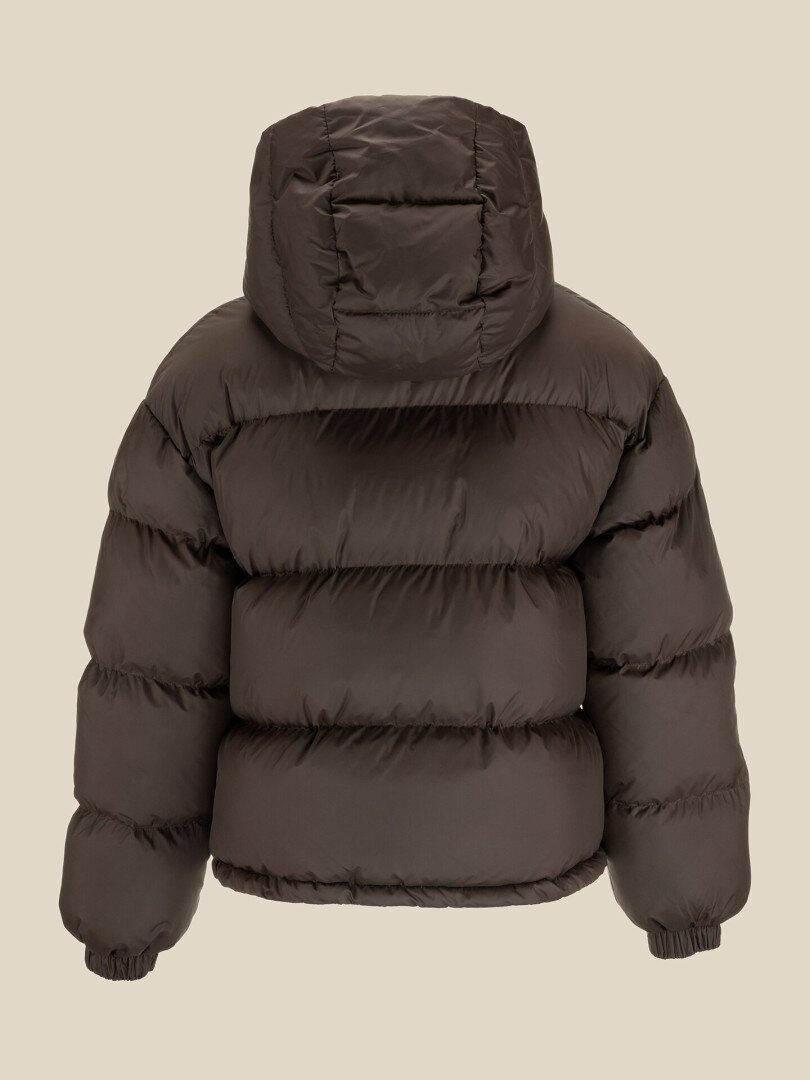 Куртка однотонна жіноча LAWA WBC02529 XS Мокко shop (2000999653391)  Фото №1