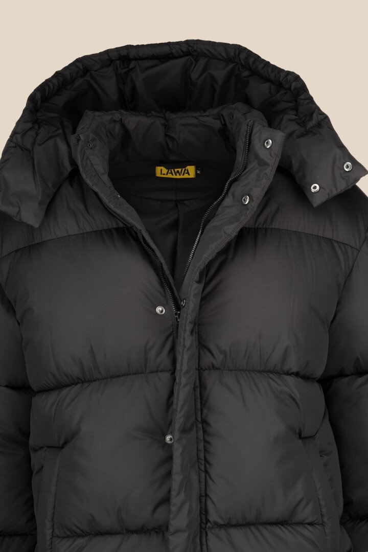 Куртка однотонна чоловіча LAWA MBC02346 M Чорний shop (2000990882950)  Фото №6