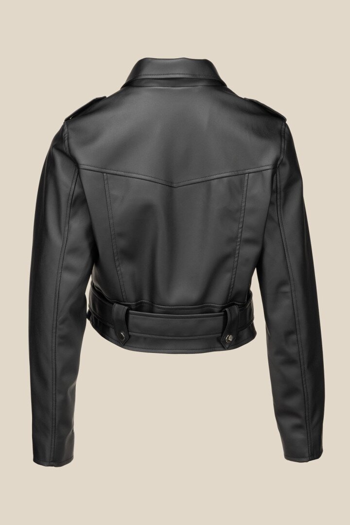 Куртка однотонна жіноча LAWA WBC02412 L Чорний shop (2000990753410)  Фото №9