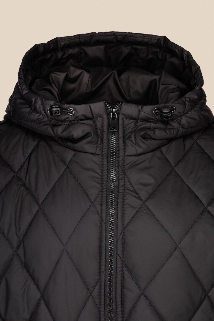 Куртка однотонна жіноча LAWA WBC02417 S Чорний shop (2000990766472)  Фото №4