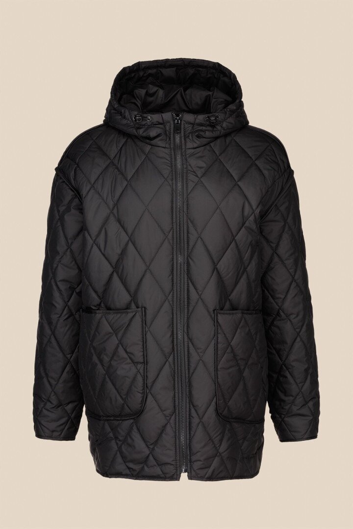 Куртка однотонна жіноча LAWA WBC02417 S Чорний shop (2000990766472)  Фото №3