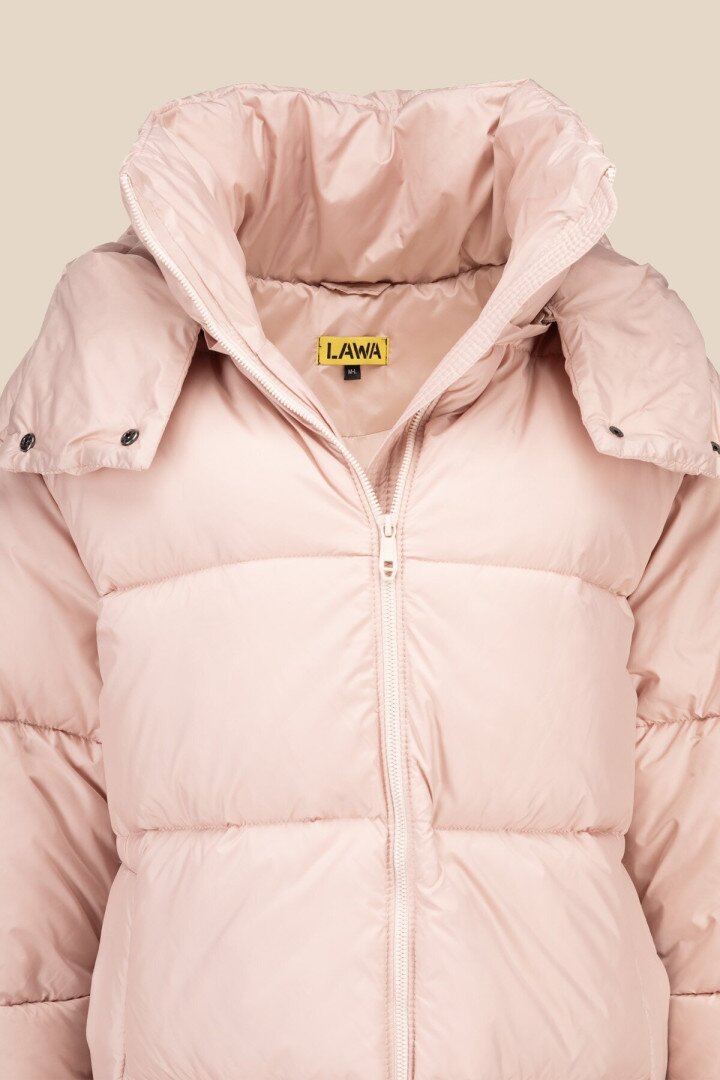 Куртка однотонна жіноча LAWA WBC02422 M/L Бежевий shop (2000990806574)  Фото №6