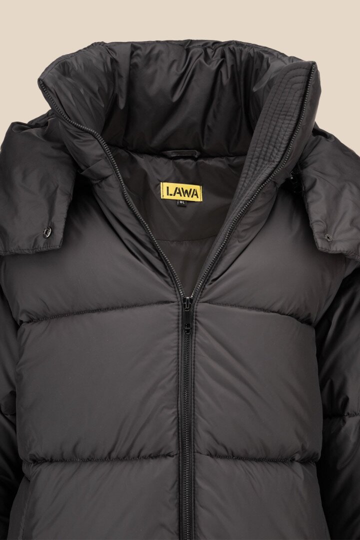 Куртка однотонна жіноча LAWA WBC02422 M/L Чорний shop (2000990806604)  Фото №6