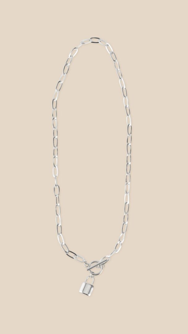 Ланцюжок підвіска Замочок жіночий База LAWA WTJ02655 Срібний shop (2000999545207)
