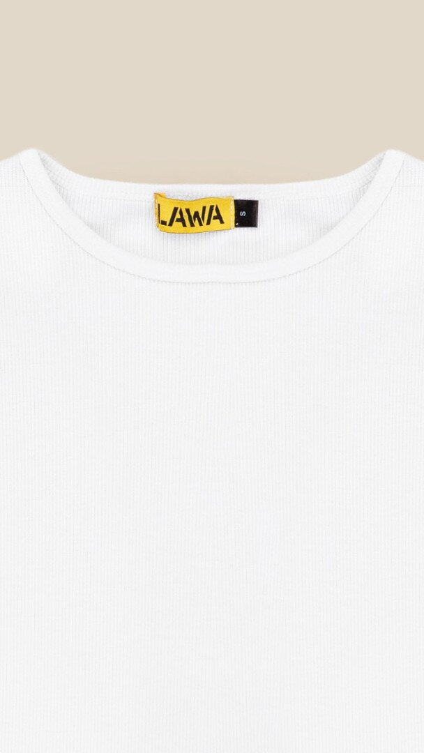 Лонгслів однотонний жіночий LAWA WBC02328 2XL Білий shop (2000999259364)  Фото №0