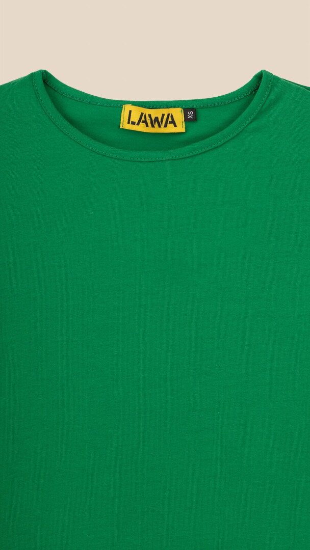 Лонгслів однотонний жіночий LAWA WBC02348 M Зелений shop (2000999263491)  Фото №0