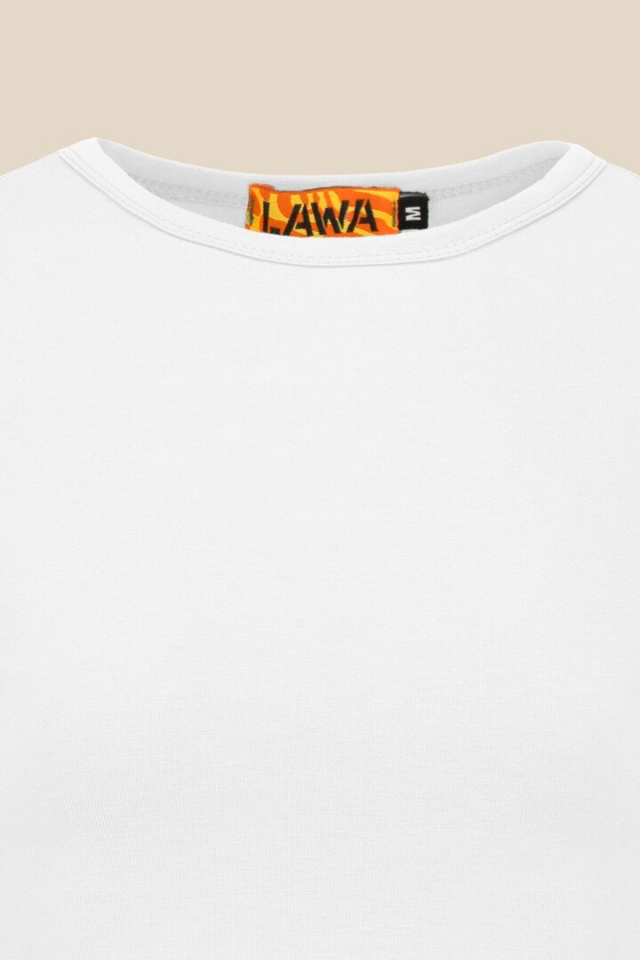 Лонгслів однотонний жіночий LAWA WBC02348 XL Білий shop (2000990404794)  Фото №6