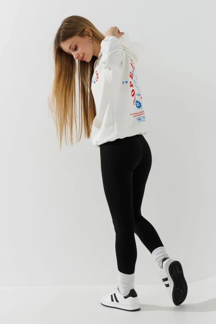 Лосини однотонні для дівчинки LAWA GBC02319 164 см Чорний shop (2888000013996)  Фото №2