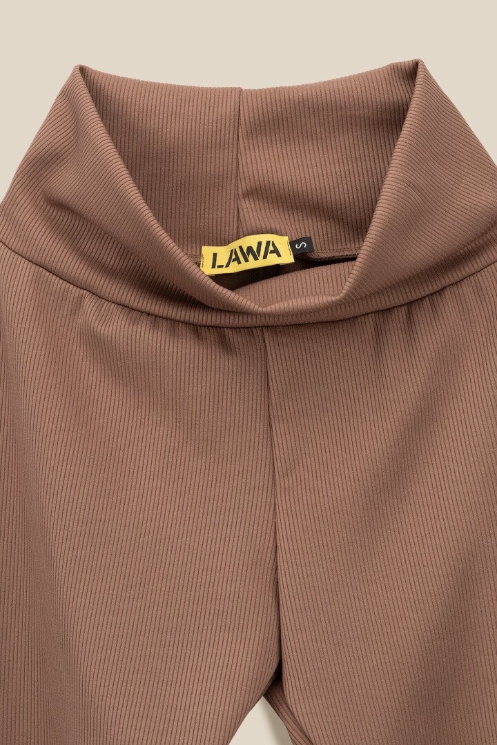 Лосини однотонні жіночі LAWA WBC02307 XS Мокко shop (2000990791535)  Фото №7
