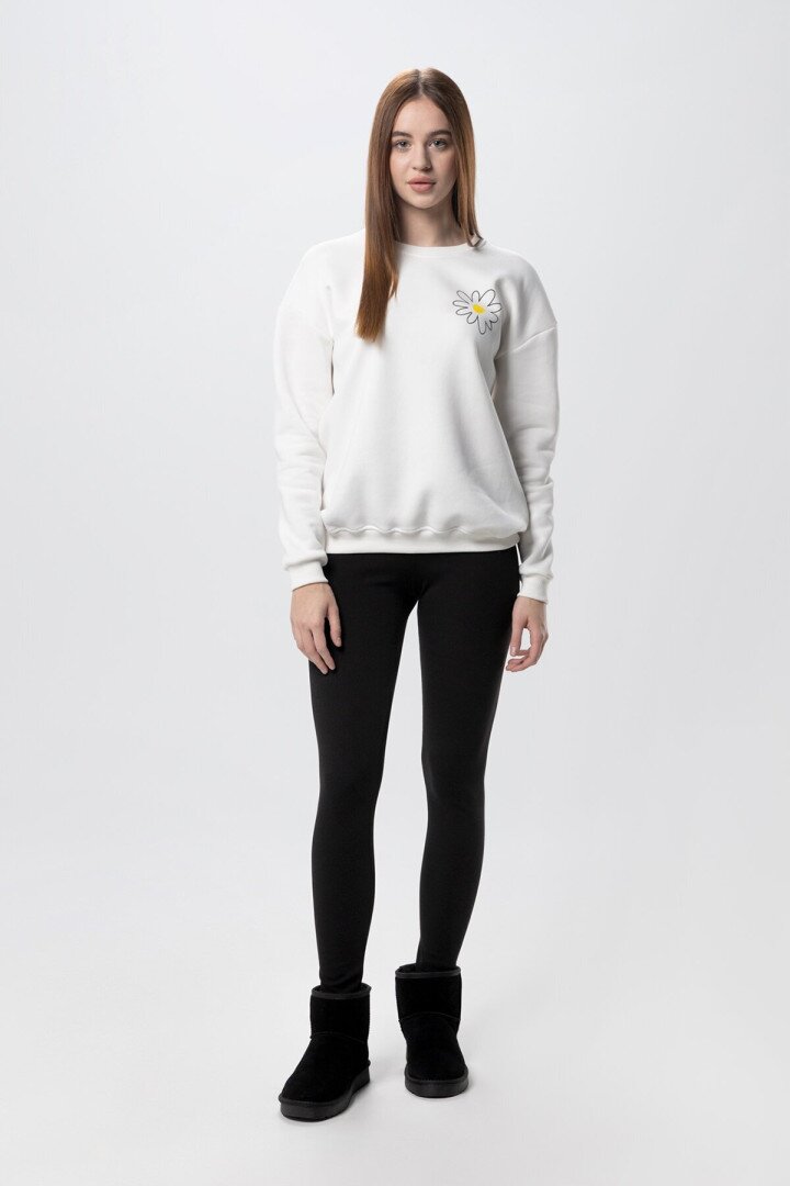 Лосини трикотажні однотонні жіночі LAWA WBC02345 XS Чорний shop (2000990256423)  Фото №2