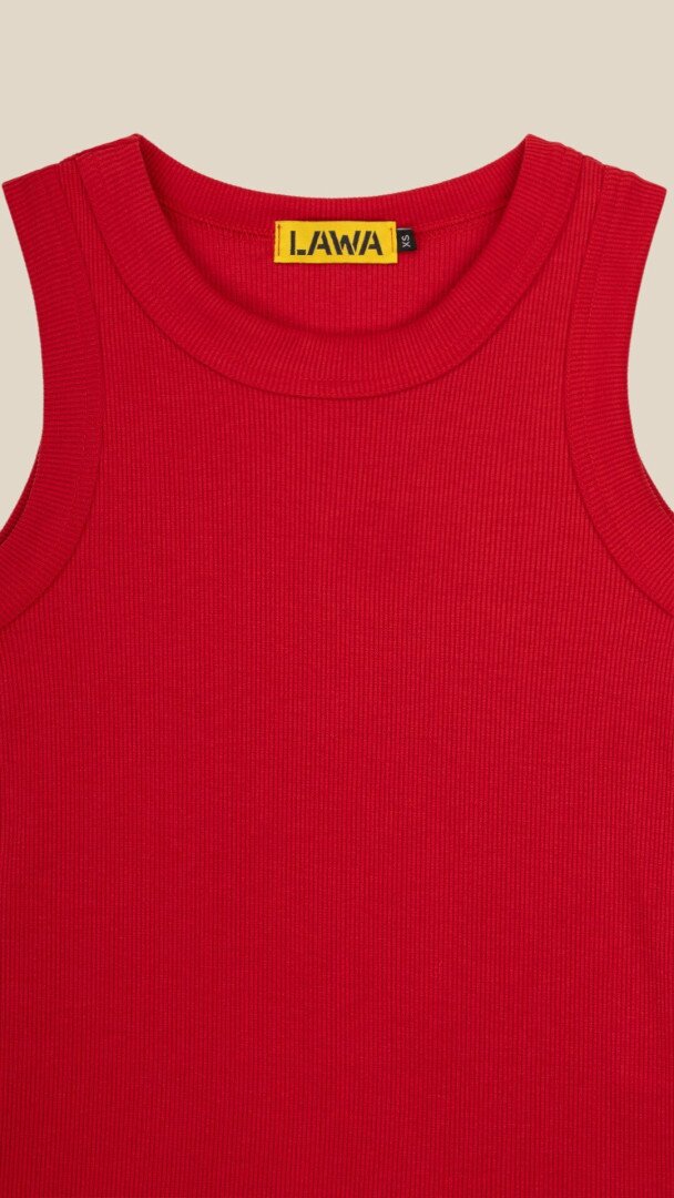 Майка однотонна жіноча LAWA WBC02305 XS Червоний shop (2000999205071)  Фото №0