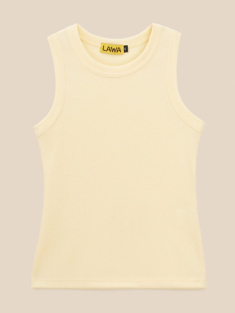 Майка однотонна жіноча LAWA WBC02305 XS Масляний shop (2000999610141)