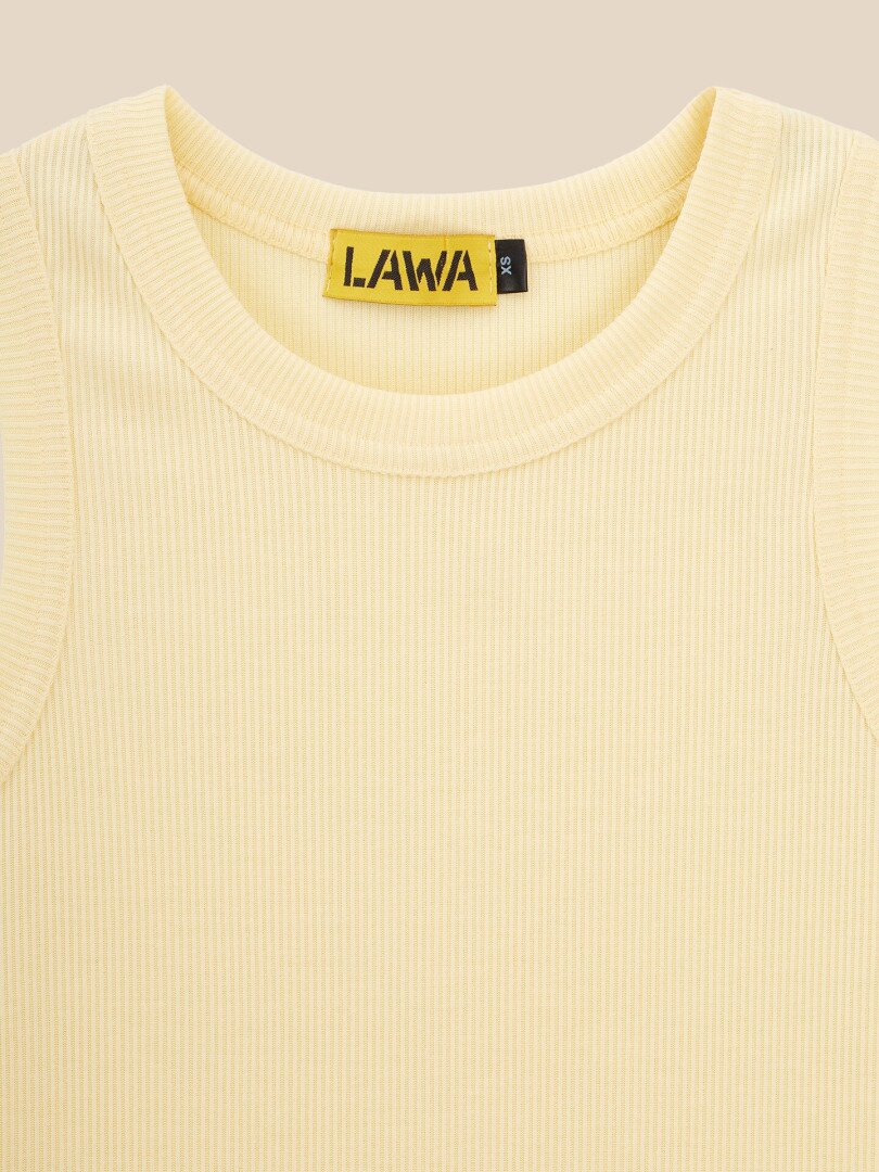 Майка однотонна жіноча LAWA WBC02305 XS Масляний shop (2000999610141)  Фото №0