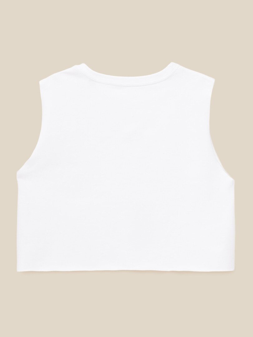 Майка з принтом жіноча LAWA P-WB02419 M Білий shop (2000999620348)  Фото №1