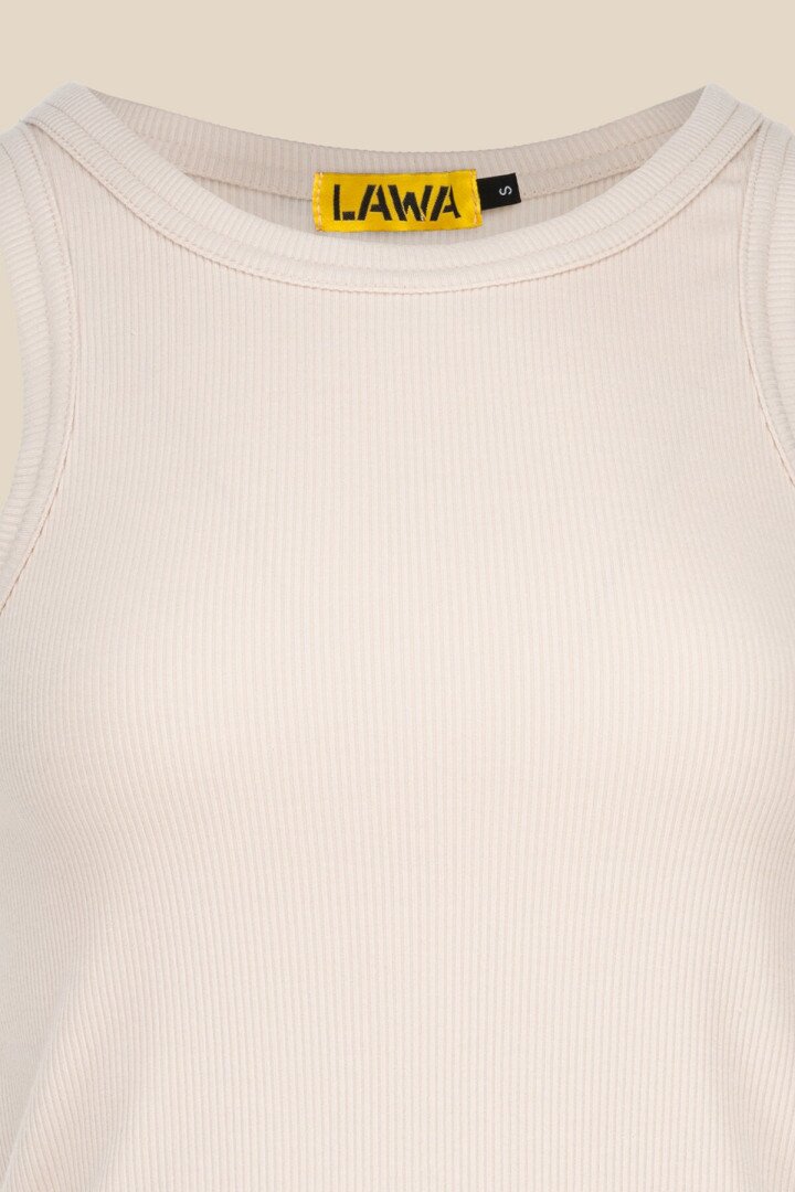 Майка однотонна жіноча LAWA WBC02305 XS Світло-бежевий shop (2000990960801)  Фото №0