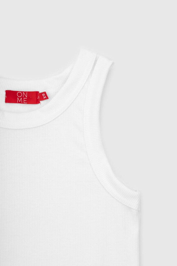 Майка однотонна жіноча LAWA CTM WBC02305 S Білий shop (2000989904878)  Фото №6