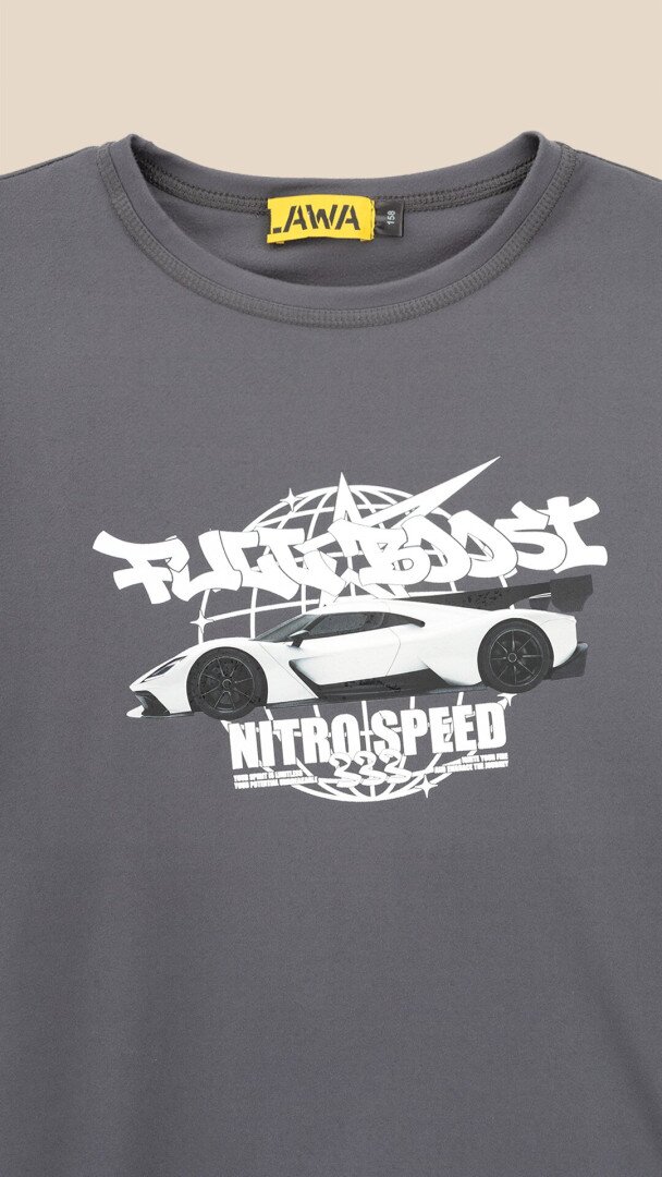 Піжама для хлопчика NitroSpeed LAWA P-BB02340 146 см Графітовий shop (2000999549045)  Фото №1
