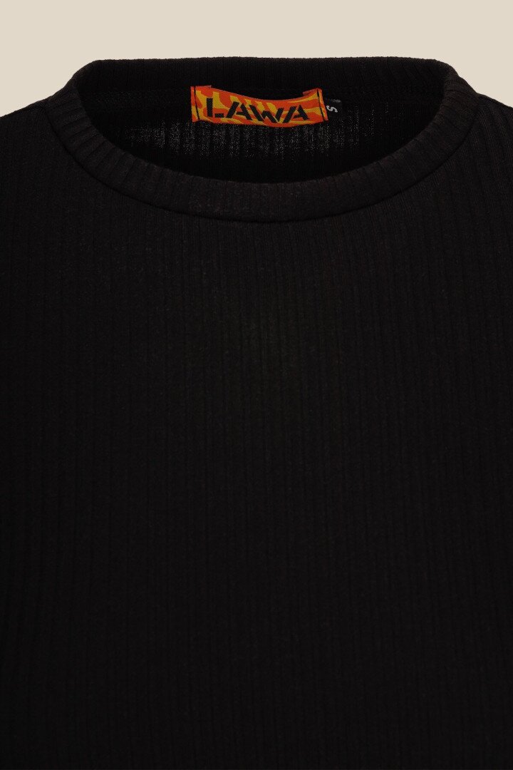 Сукня однотонна жіноча LAWA WBC02371 M Чорний shop (2000990452559)  Фото №5
