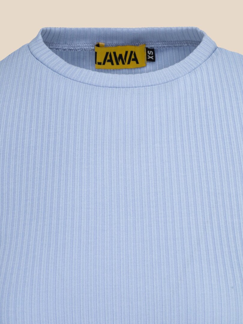 Сукня однотонна жіноча LAWA WBC02371 2XL Блакитний shop (2000999170416)  Фото №5