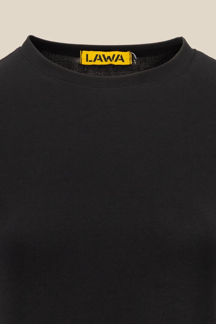Сукня однотонна жіноча LAWA WBC02392 XS Чорний shop (2000990661159)  Фото №5