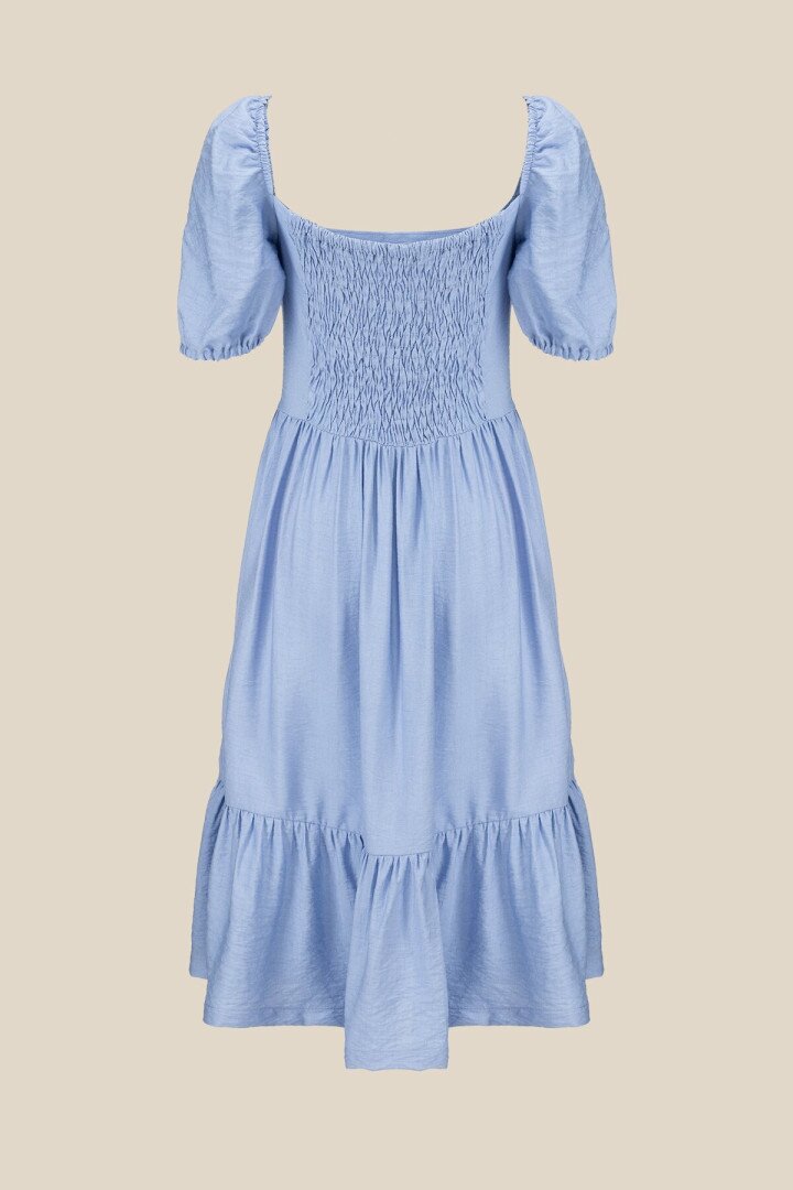 Сукня однотонна жіноча LAWA WTC02382 S Блакитний shop (2000990648747)  Фото №5