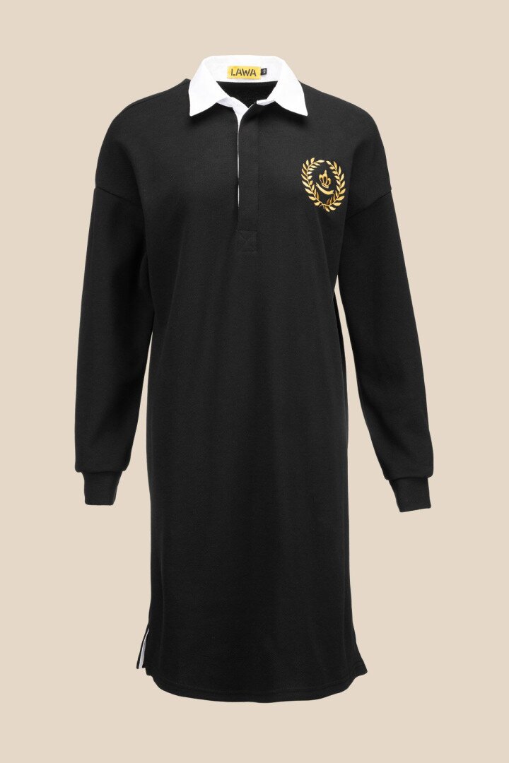 Сукня з принтом жіноча LAWA E-WT02301 M Чорний shop (2000990806659)  Фото №4