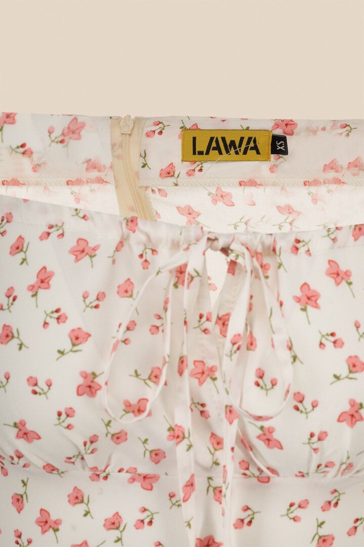 Сукня з візерунком жіноча LAWA WTC02380 L Молочно-рожевий shop (2000990675859)  Фото №6