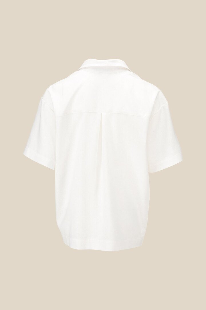 Сорочка однотонна жіноча LAWA K-WTC02392 XL Молочний shop (2000990648853)  Фото №7
