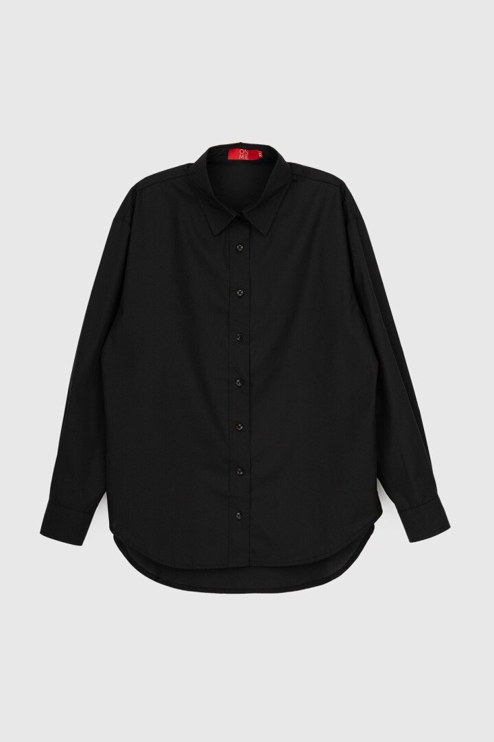 Сорочка однотонна жіноча LAWA CTM WTC02313 L Чорний shop (2000989924371)  Фото №4