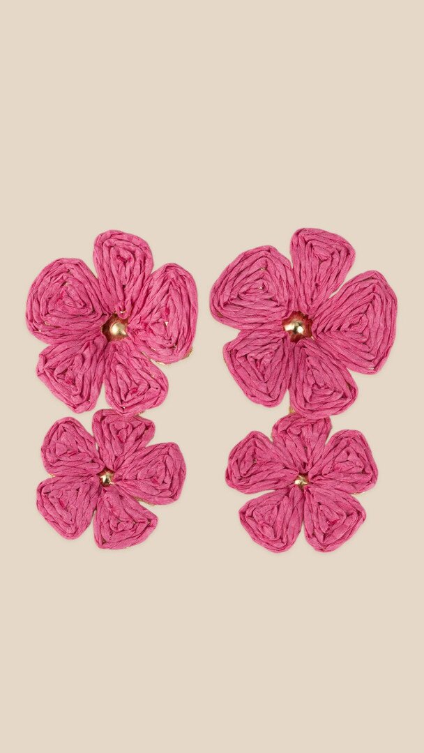 Сережки жіночі Квіти Color Pop LAWA WTJ02603 Рожевий shop (2000999550157)