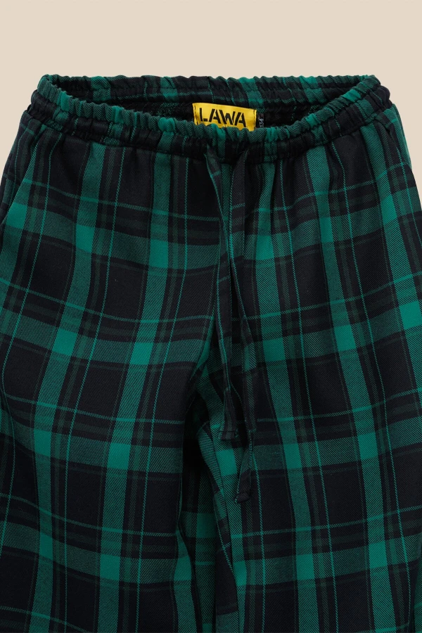 Штани з візерунком дитячі LAWA KTC02301 128 см Зелений shop (2000990837288)  Фото №2
