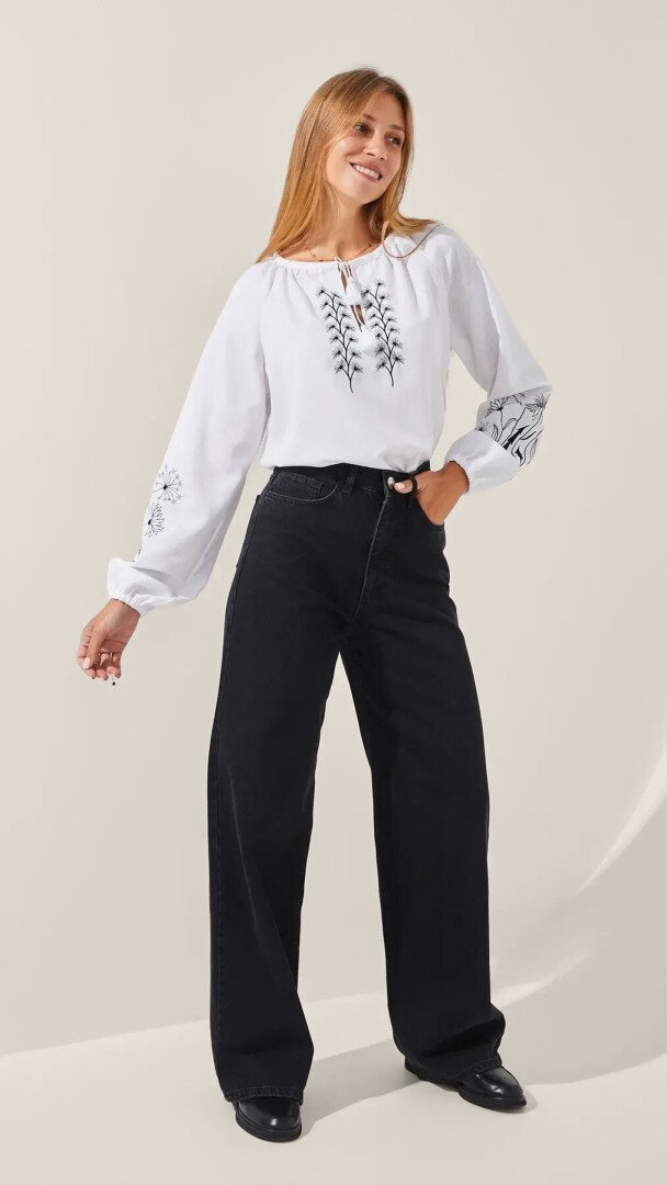 Сорочка вишиванка жіноча LAWA E-WB02323 XS Білий shop (2888000012685)  Фото №3
