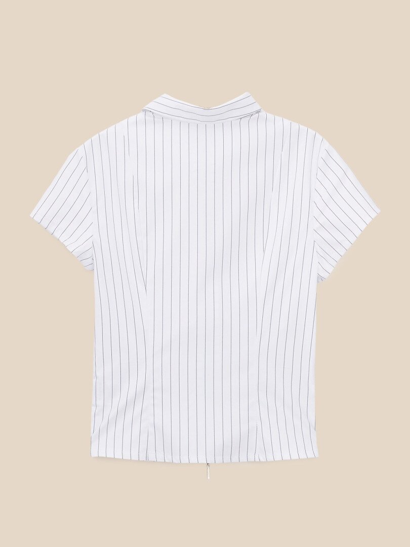 Сорочка з візерунком жіноча LAWA WTC02481 L Білий shop (2000999642791)  Фото №1