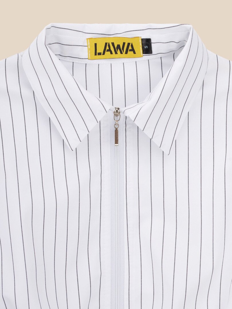 Сорочка з візерунком жіноча LAWA WTC02481 S Білий shop (2000999642777)  Фото №0