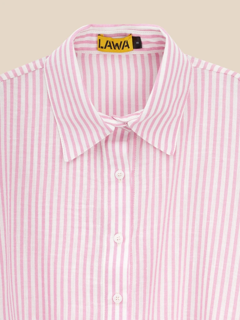 Сорочка з візерунком жіноча LAWA WTC02491 S Рожевий shop (2000999610202)  Фото №0
