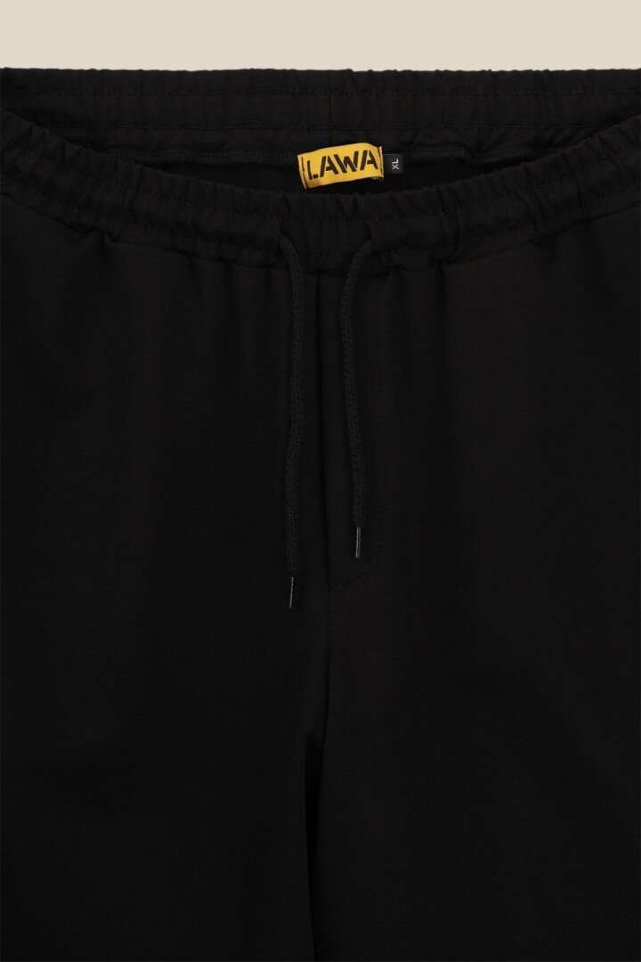 Шорти трикотажні однотонні чоловічі LAWA MBC02378 XL Чорний shop (2000999144769)  Фото №0