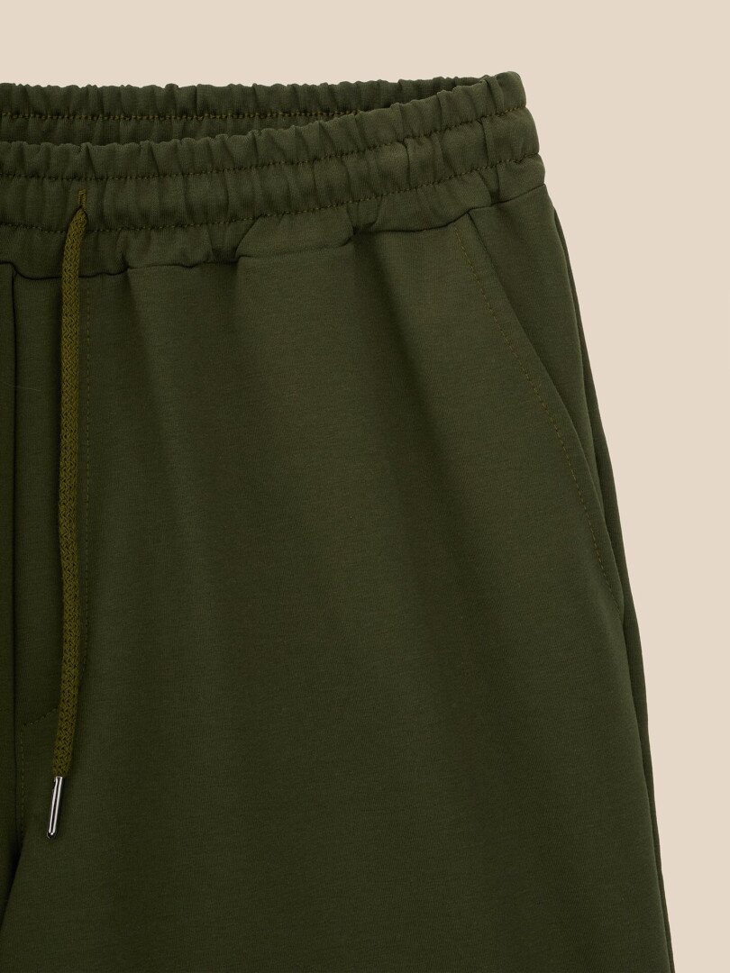 Шорти трикотажні однотонні чоловічі LAWA MBC02378 S Хакі shop (2000999618352)  Фото №0