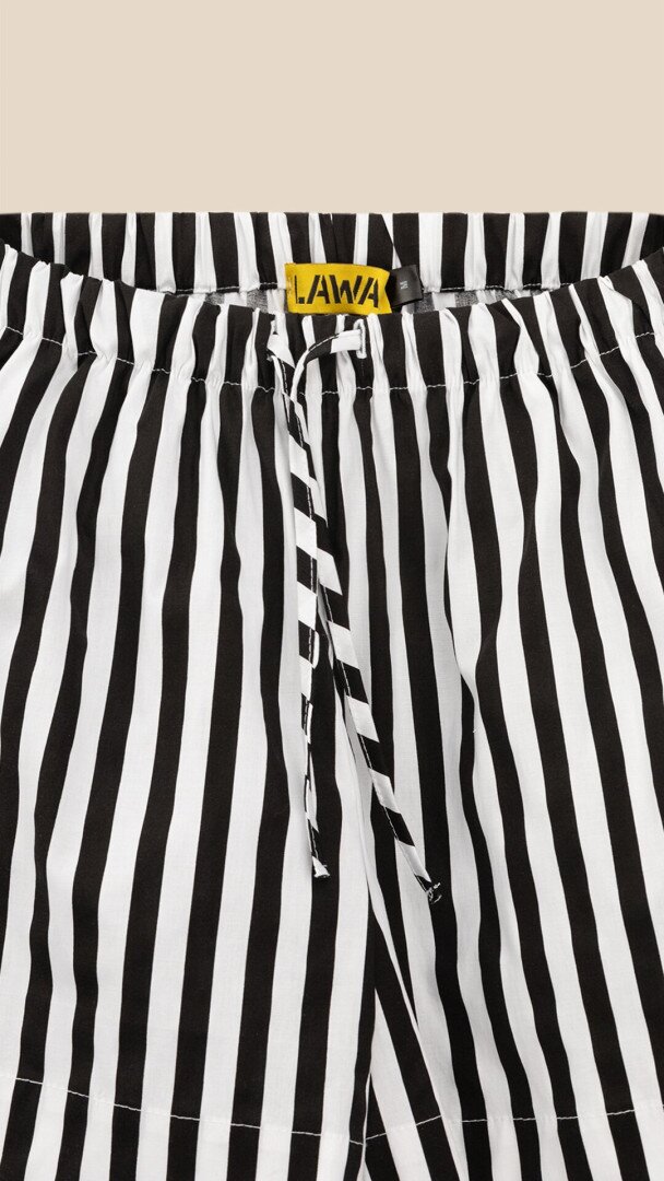 Шорти з візерунком жіночі LAWA WBC02541 M Чорно-білий shop (2000999510205)  Фото №2
