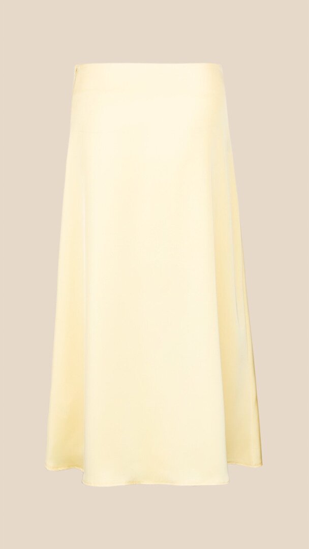 Спідниця кежуал однотонна жіноча LAWA WTC02359 XS Масляний shop (2000999509315)  Фото №1